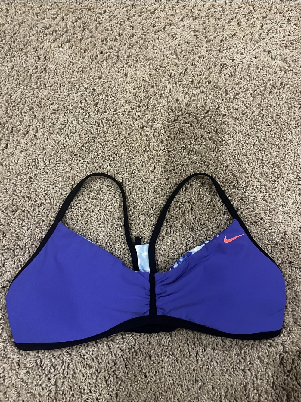Nike Purple Women's Racerback Reversible Bikini Top